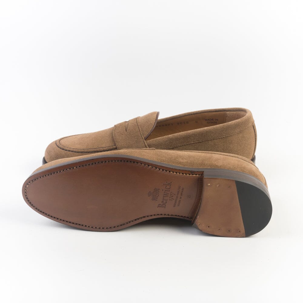 BERWICK 1707 - 9628 - Mocassino fondo Cuoio - Yankee Sandalo Scarpe Uomo Berwick 1707