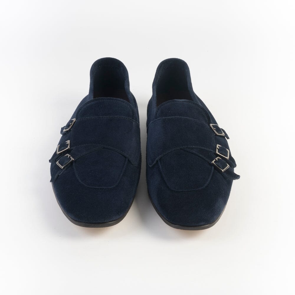 HENDERSON - Mocassino - 75418 - Camoscio Abisso Scarpe Uomo HENDERSON