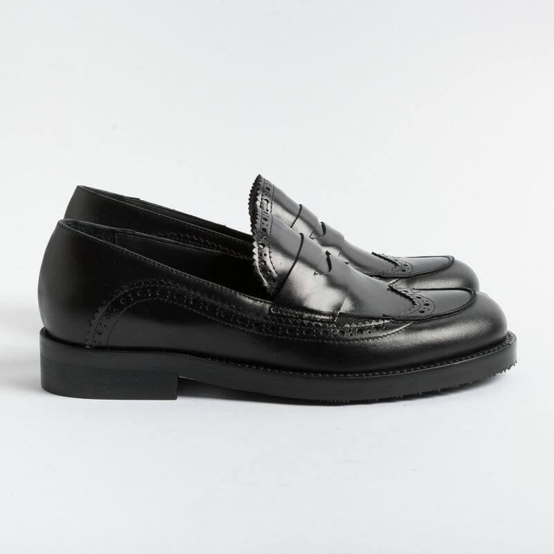 ANNA F - Mocassino - 1605 - Pelle - Nero Scarpe Donna Anna F.