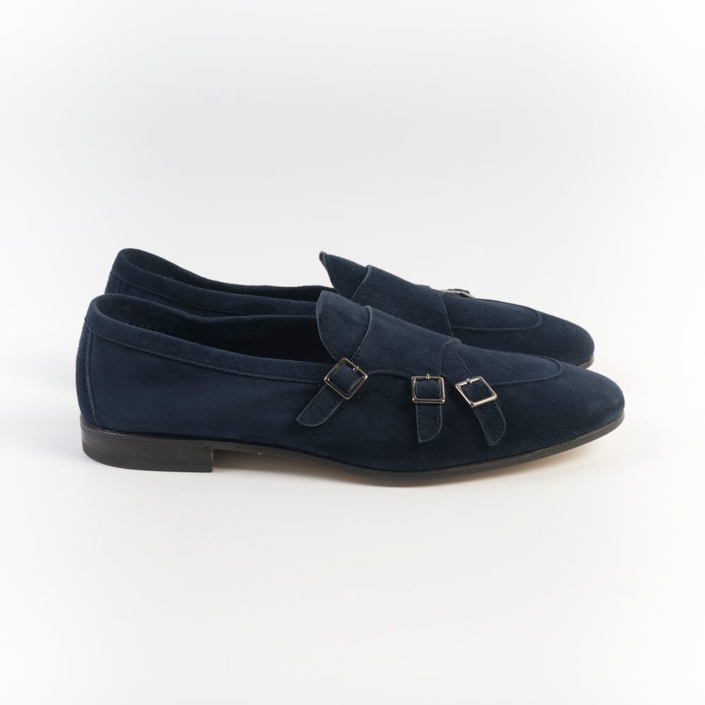 HENDERSON - Mocassino - 75418 - Camoscio Abisso Scarpe Uomo HENDERSON