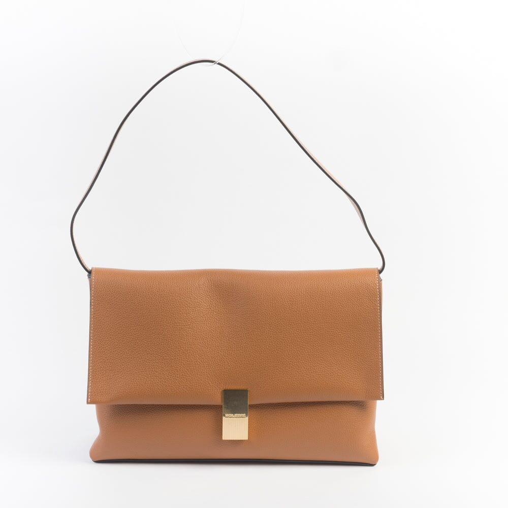 MOULIEBRE - Borsa a spalla - Olivia - Camel Bottalato Borse MOULIEBRE