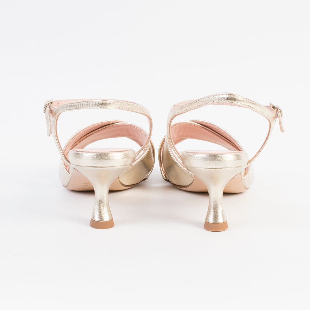 ANNA F. - Sandali con Tacco - 3742 - Platino Scarpe Donna Anna F.