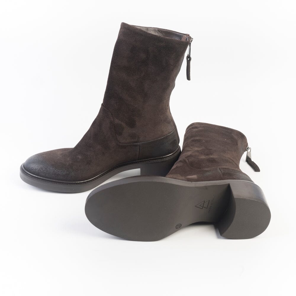 ELENA IACHI - Stivaletto - E4878 - Velour Ebano Scarpe Donna Elena Iachi