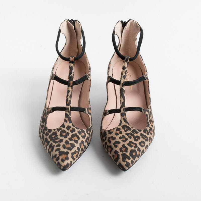 ANNA F. - Décolleté - 1376 - Tessuto Stretch - Maculato Scarpe Donna Anna F.