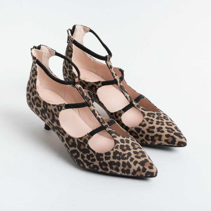 ANNA F. - Décolleté - 1376 - Tessuto Stretch - Maculato Scarpe Donna Anna F.