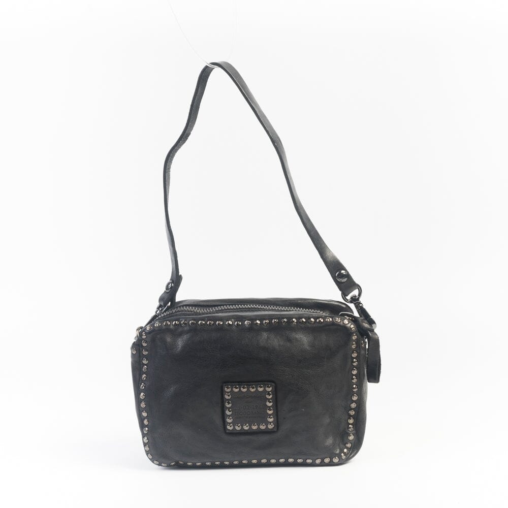 CAMPOMAGGI - Borsa a Spalla - Kate - Strass Nero Borse Campomaggi