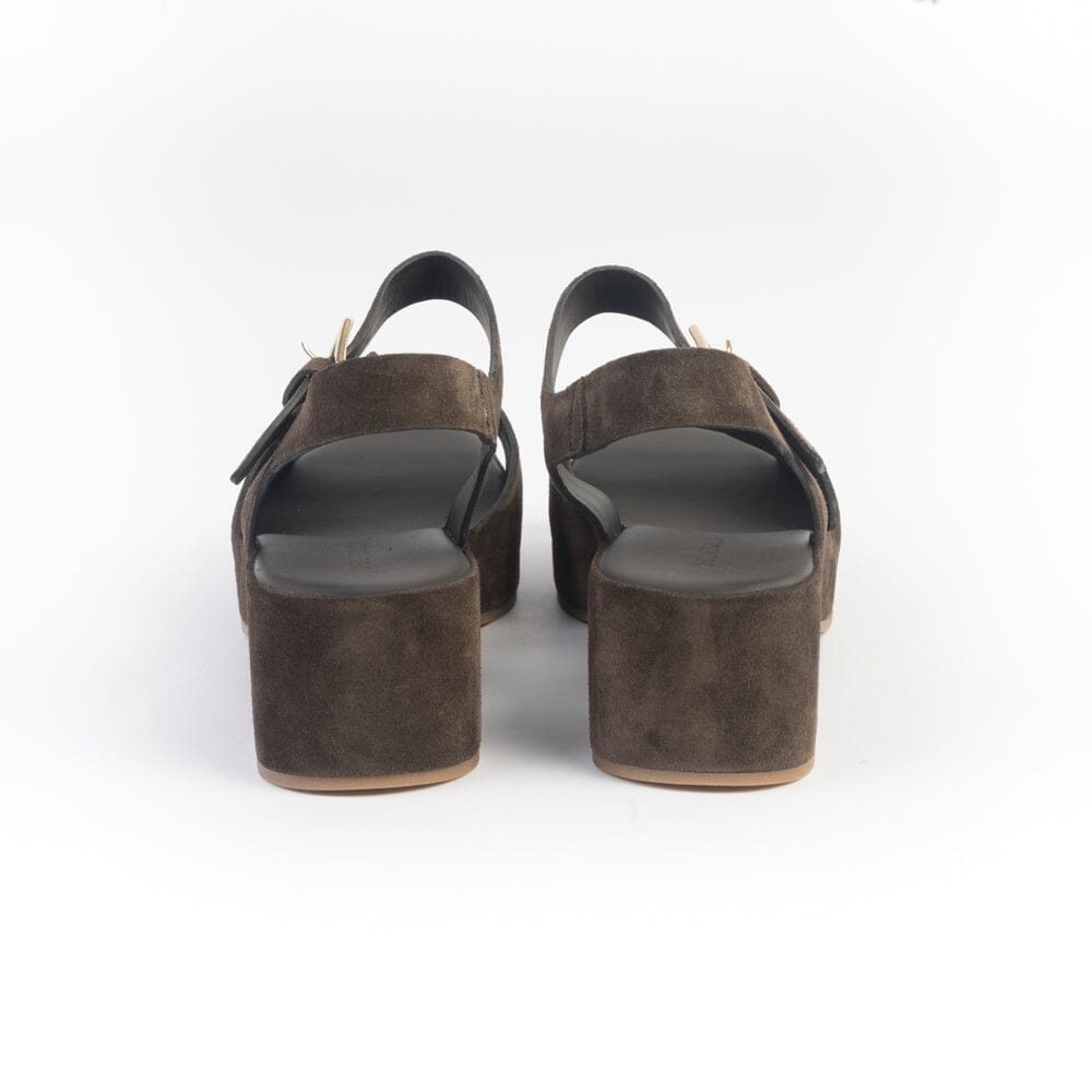 DEL CARLO - Sandali zeppa - 11926 - Moro Scarpe Donna DEL CARLO