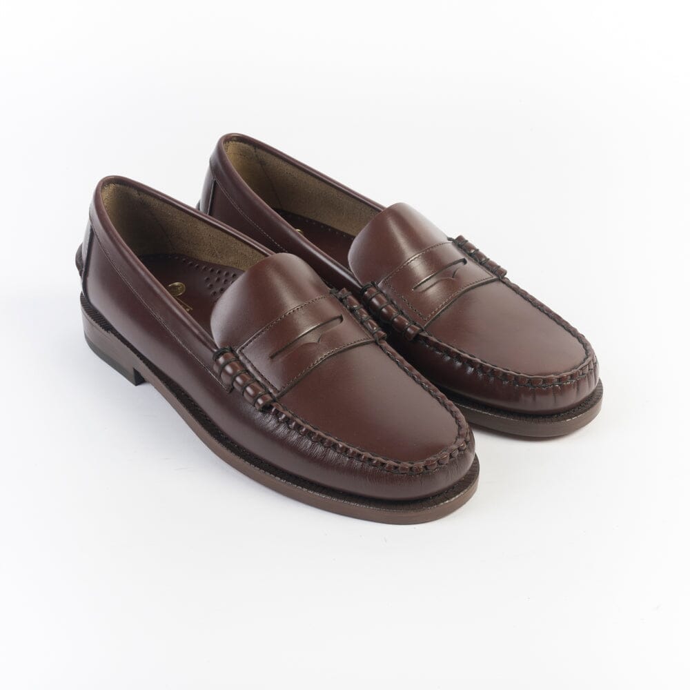 SEBAGO - Mocassino - Classic Dan - 73121PW - Pelle - Brown Heritage Scarpe Uomo Sebago