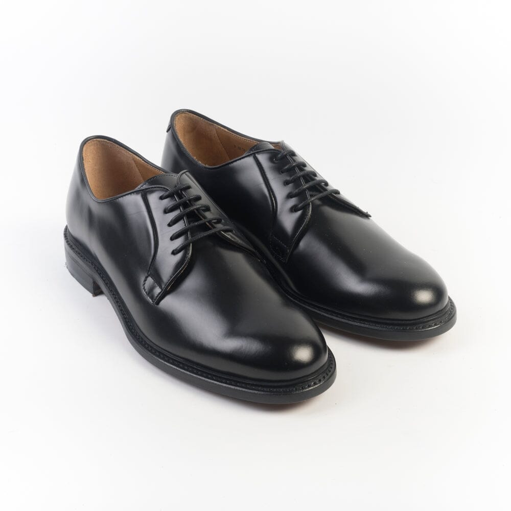 BERWICK 1707 - 4406 - Derby - Nero Fondo Cuoio Sfoderato Scarpe Uomo Berwick 1707