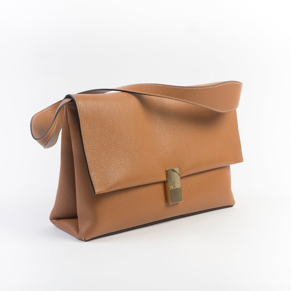 MOULIEBRE - Borsa a spalla - Olivia - Camel Bottalato Borse MOULIEBRE