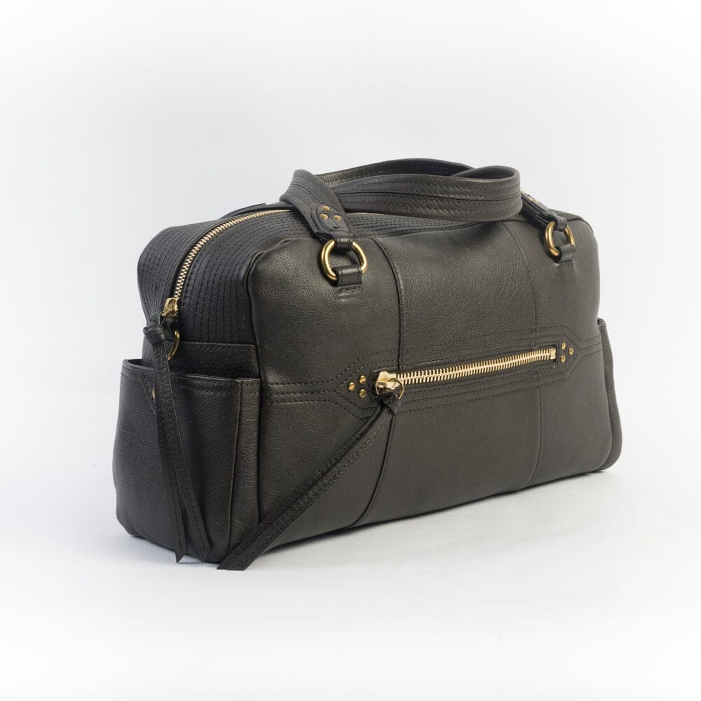 JEROME DREYFUSS - Borsa a Mano - Lucky Bowling - Moka