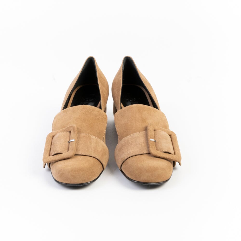 SI ROSSI - Decollété Mocassino - B10250 - Camoscio Mou Scarpe Donna SI ROSSI