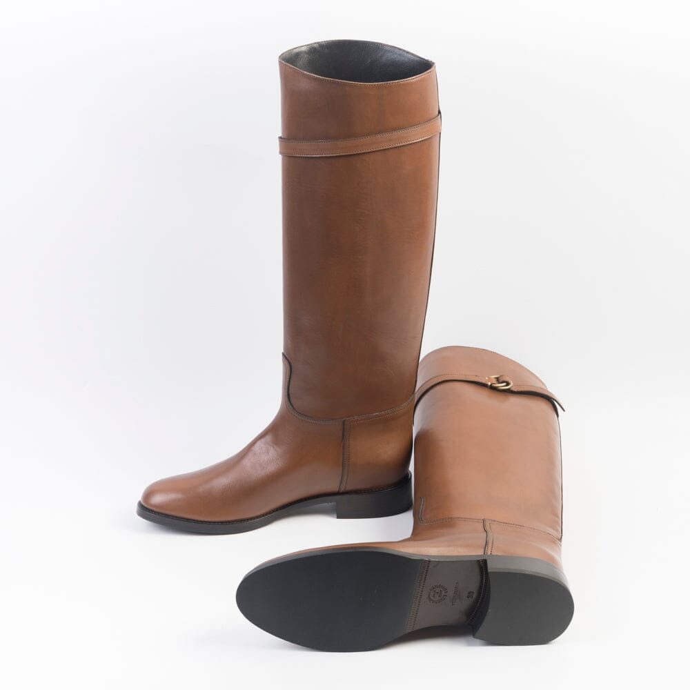 MARETTO - Stivali alla cavallerizza - 1907 - Tabacco Cuoio Scarpe Donna Maretto