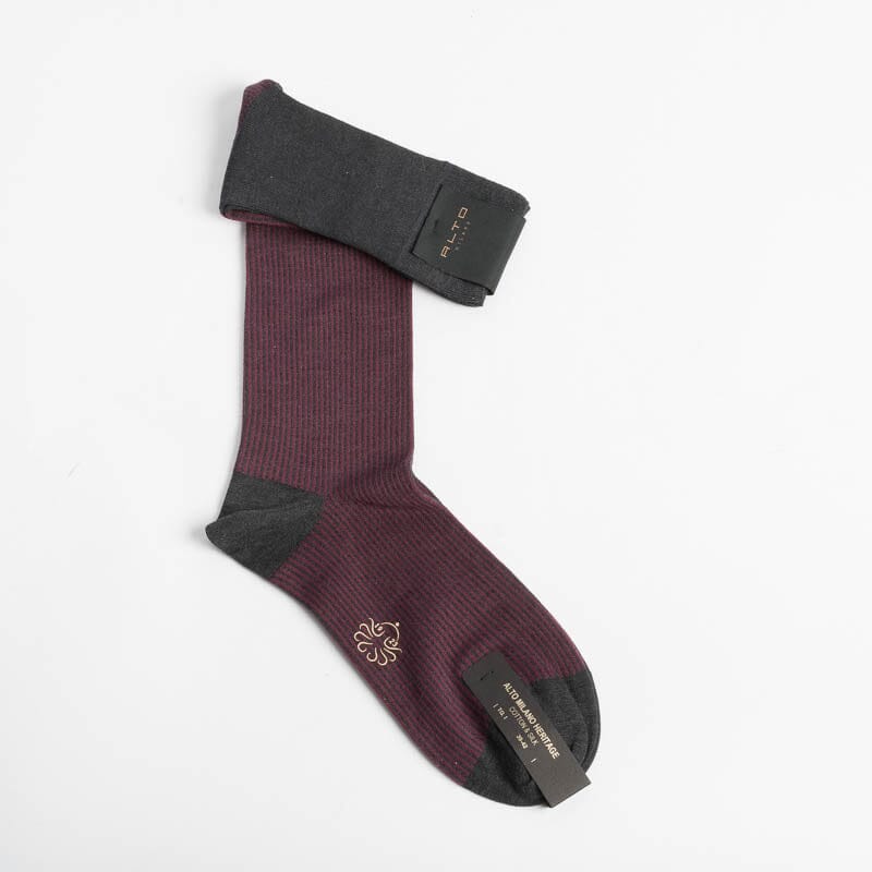 ALTO MILANO - 1554UL - calzino - colore 602 Accessori Uomo Alto Milano