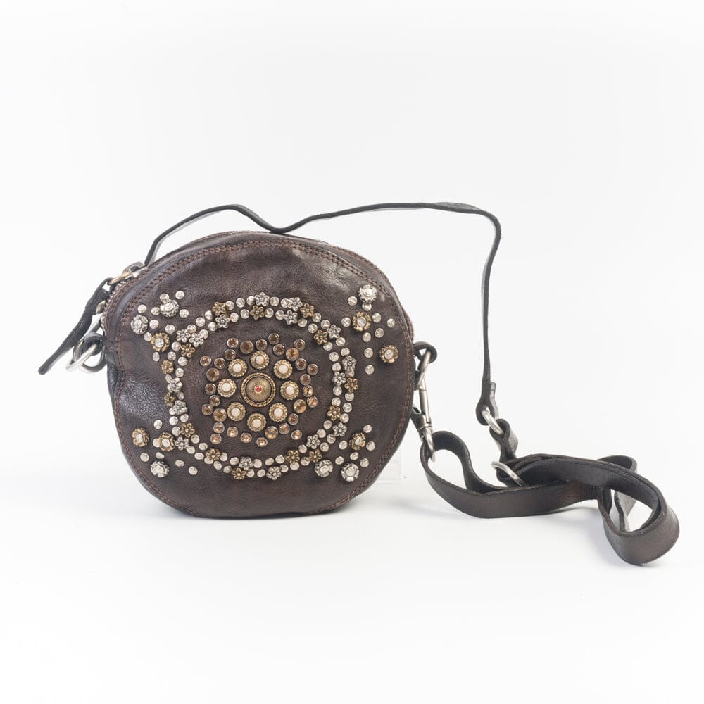 CAMPOMAGGI - Borsa a Tracolla - Orchidea - Testa di Moro Borse Campomaggi