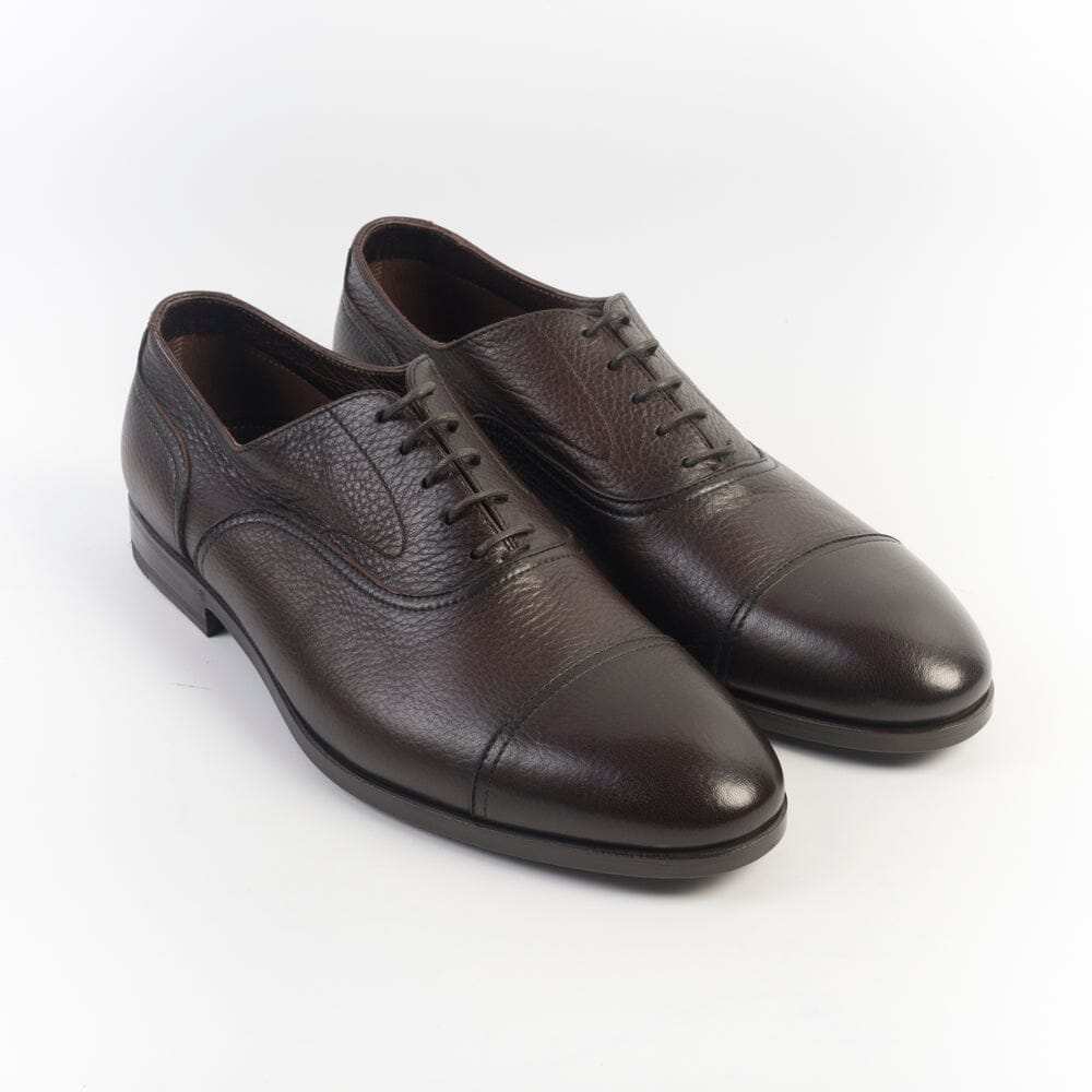 HENDERSON Oxford with Toe Cap 73306 Dark Brown Deer