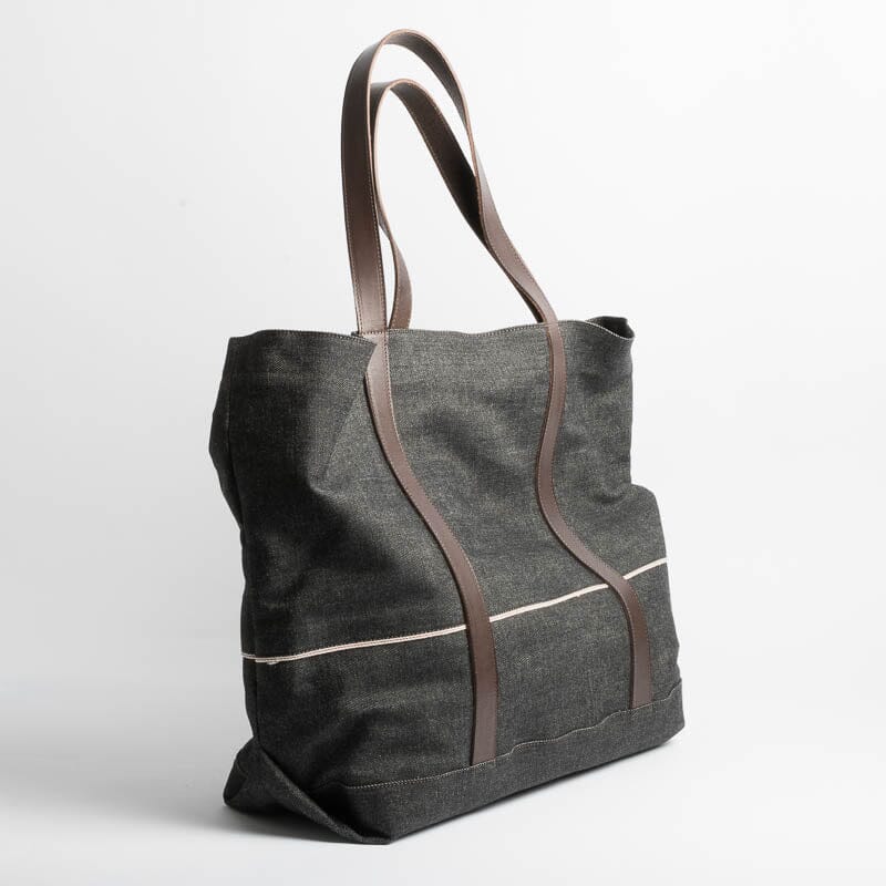 SACHET - Borsa a spalla - 482 - Tessuto Jeans Nero Borse SACHET