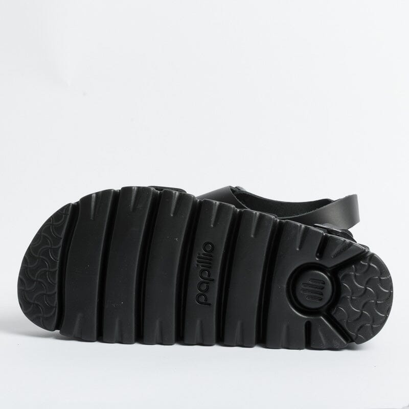 BIRKENSTOCK - Papilio - Milano chunky - Black Women's Shoes BIRKENSTOCK