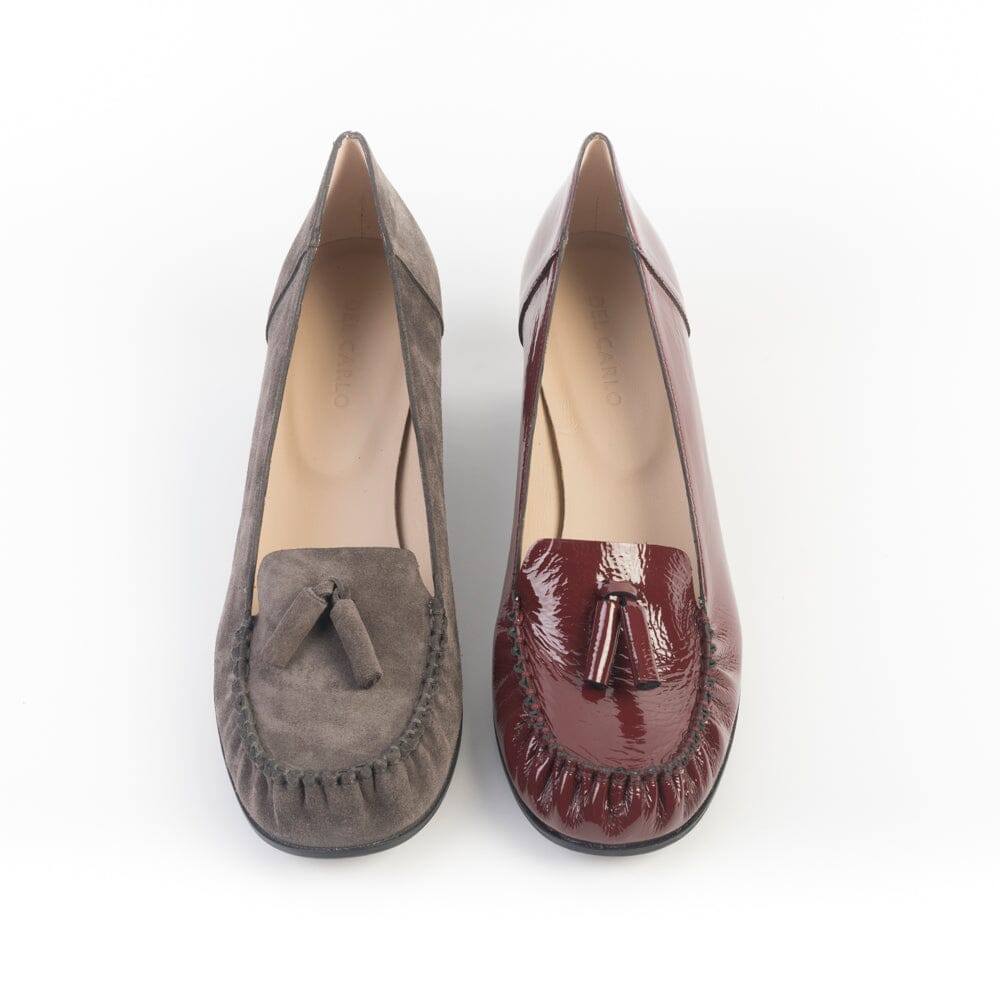 DEL CARLO - Décolleté Mocassino - 11814 - Sonia Antracite Scarpe Donna DEL CARLO