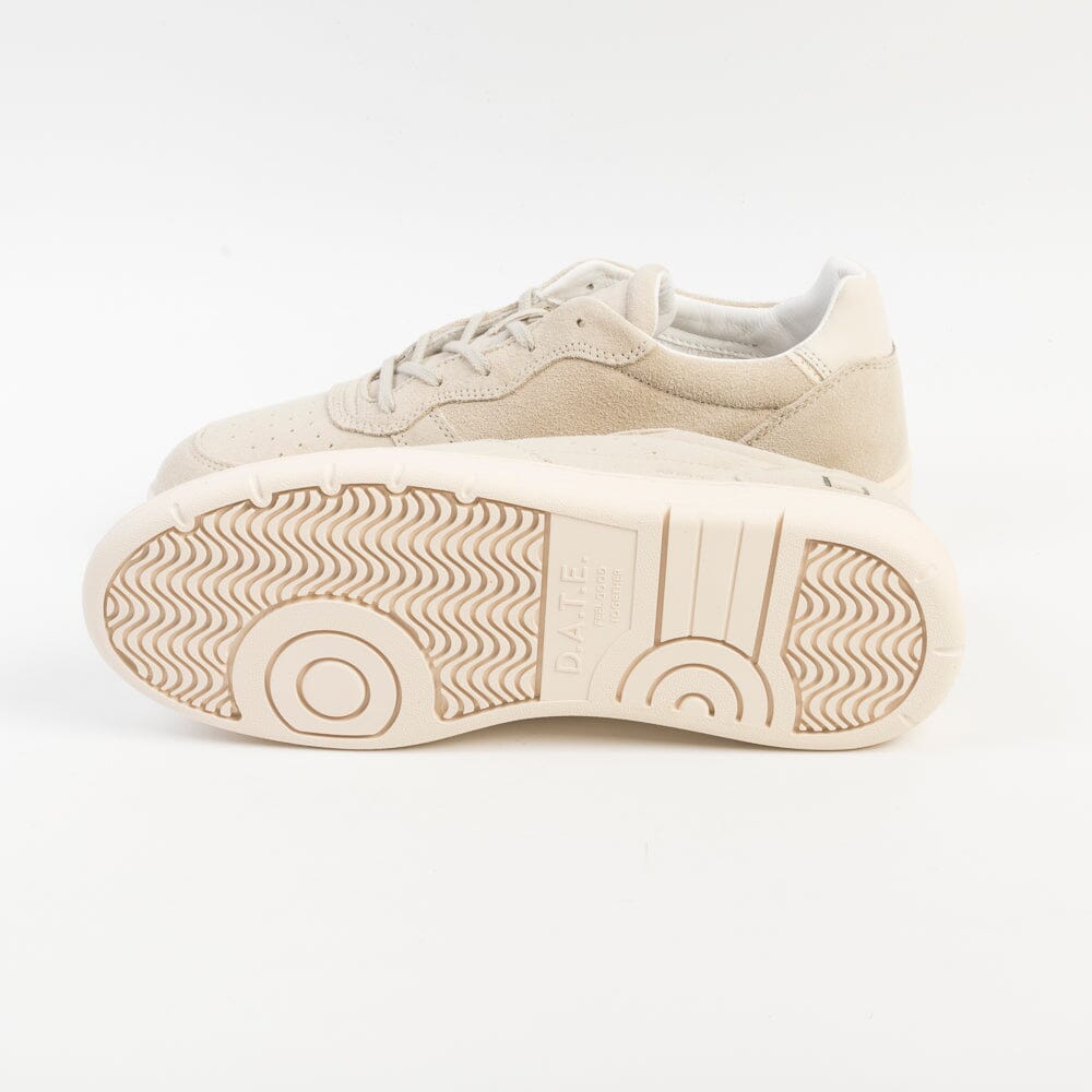DATE - Sneakers - Court 2.0 - Camoscio Beige W401 Scarpe Uomo DATE 