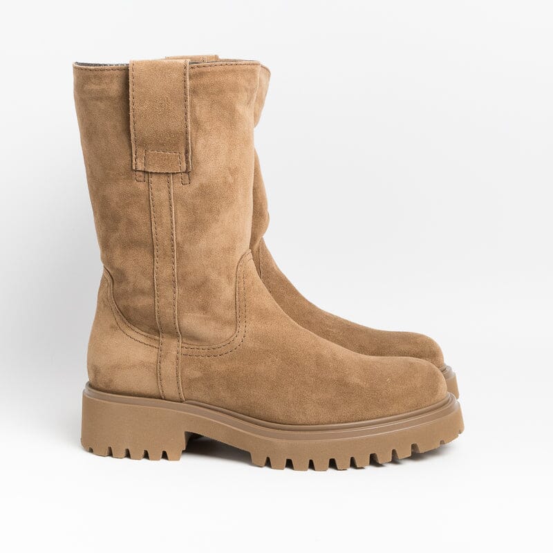 GUGLIELMO ROTTA - Stivaletto - Wien - Velour Nocciola