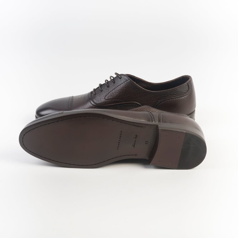 HENDERSON - Francesina con Puntale 73306 - Cervo Testa di Moro Scarpe Uomo HENDERSON
