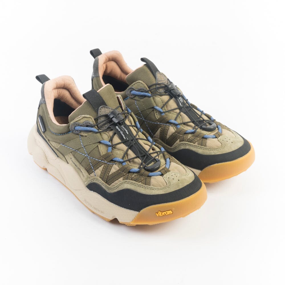 FLOWER MOUNTAIN - Sneakers Iwano2 - ID57 - Military Nero Scarpe Donna FLOWER MOUNTAIN