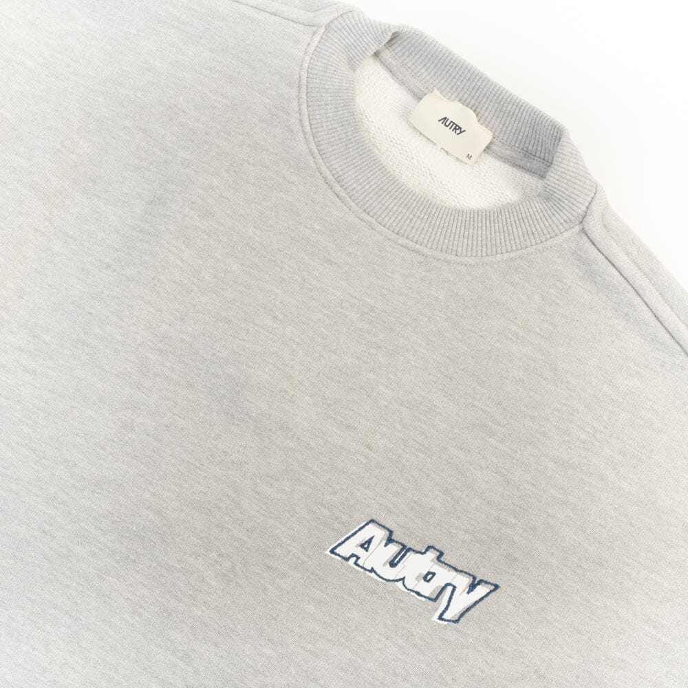 AUTRY - SWPX 035D- Autry Sweatshirt - Grigio Melange Abbigliamento Uomo AUTRY - Collezione uomo