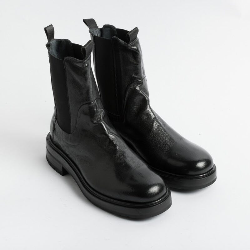 STURLINI -Stivaletto - 36001 - Bufalo Nero Scarpe Donna STURLINI