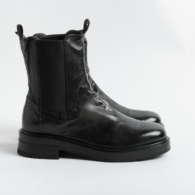 STURLINI -Stivaletto - 36001 - Bufalo Nero Scarpe Donna STURLINI