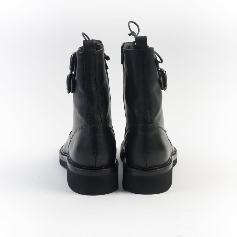 CappellettoShop - Anfibio 3262 - Foulard Nero Scarpe Donna CAPPELLETTO 1948