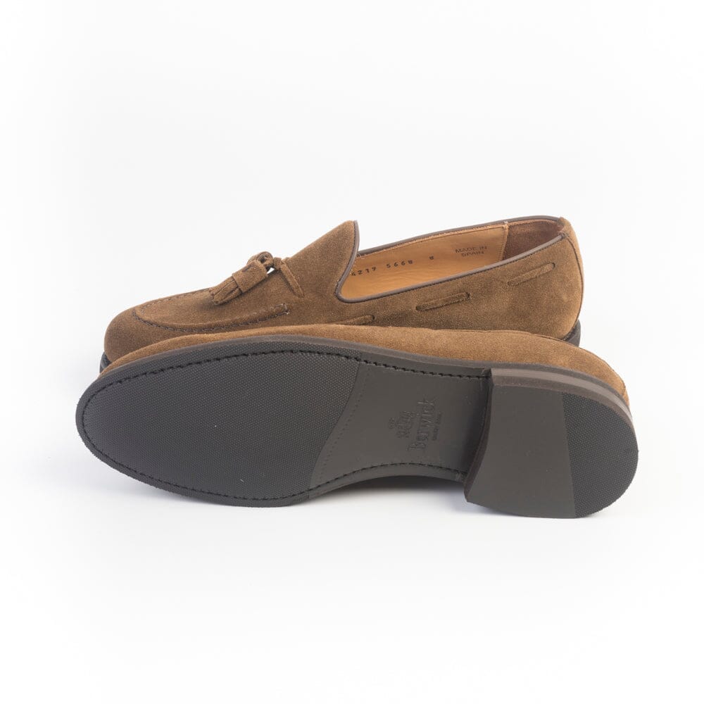 BERWICK 1707 - 5668 - Mocassino Nappine - Repello Calf - New England Snuff Scarpe Uomo Berwick 1707