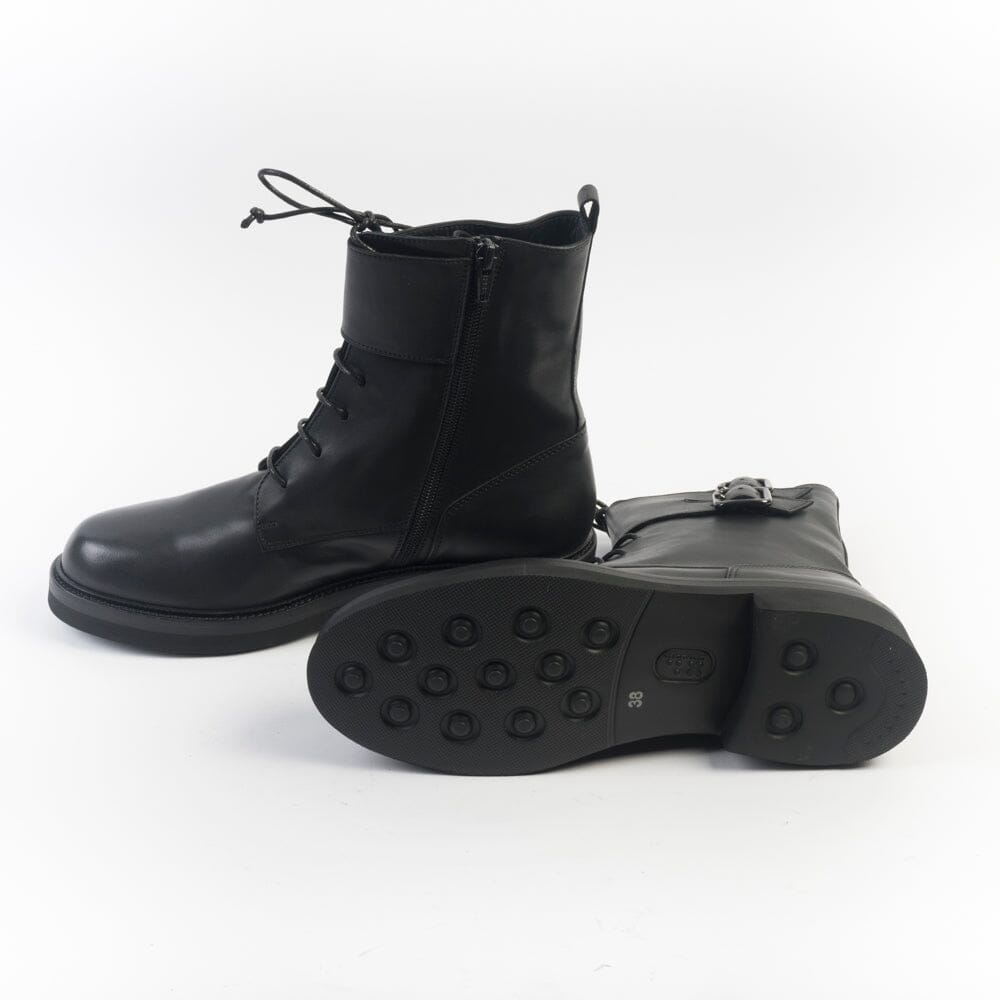 CappellettoShop - Anfibio 3262 - Foulard Nero Scarpe Donna CAPPELLETTO 1948