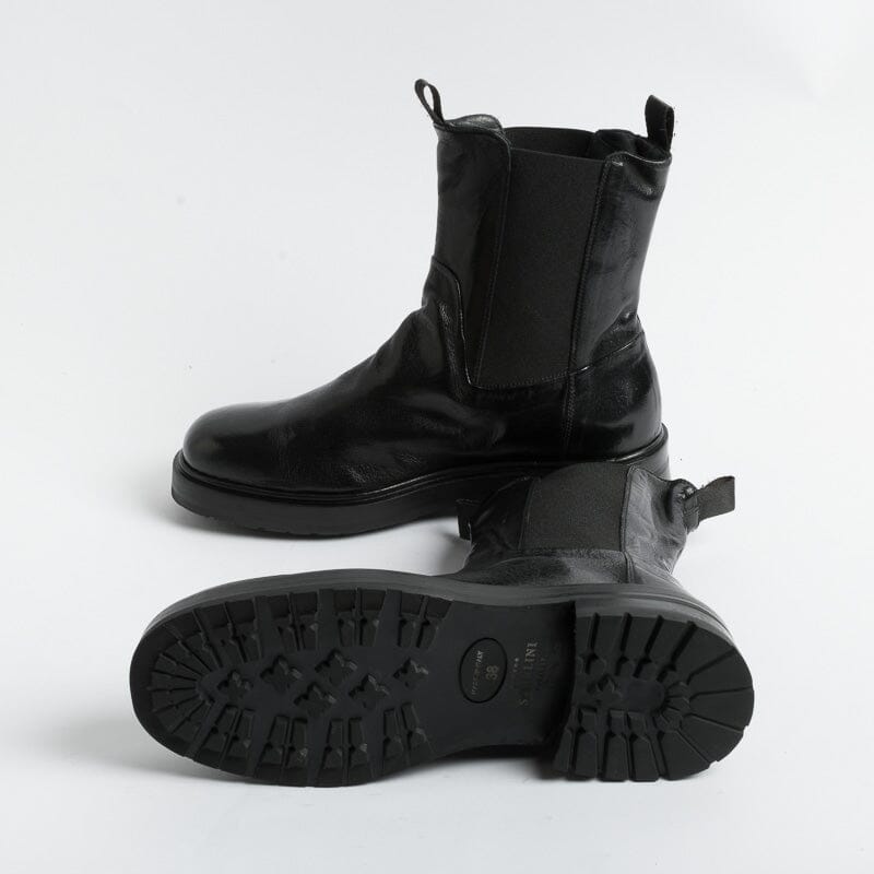 STURLINI -Stivaletto - 36001 - Bufalo Nero Scarpe Donna STURLINI