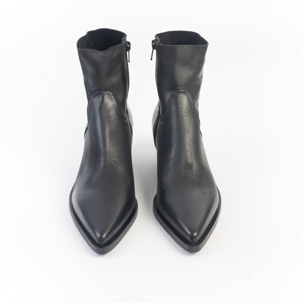 ELENA IACHI - Stivaletto Texano E4519 - Boston Nero Scarpe Donna Elena Iachi