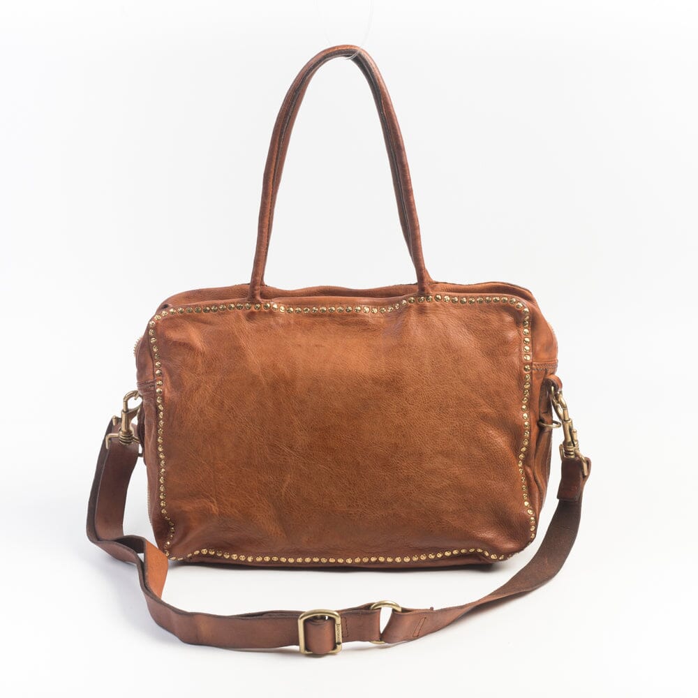 CAMPOMAGGI - Borsa a Tracolla - Simona - Cognac Borse Campomaggi