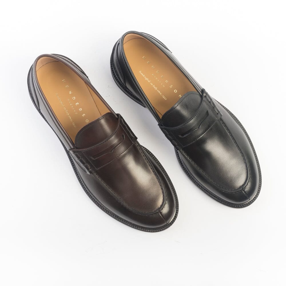 HENDERSON - Mocassino - 69425 - Royal Nero Scarpe Uomo HENDERSON