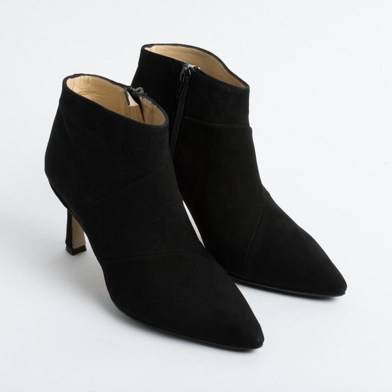 L' ARIANNA - Stivaletto - TR1672/RT - Camoscio Nero Scarpe Donna L'Arianna
