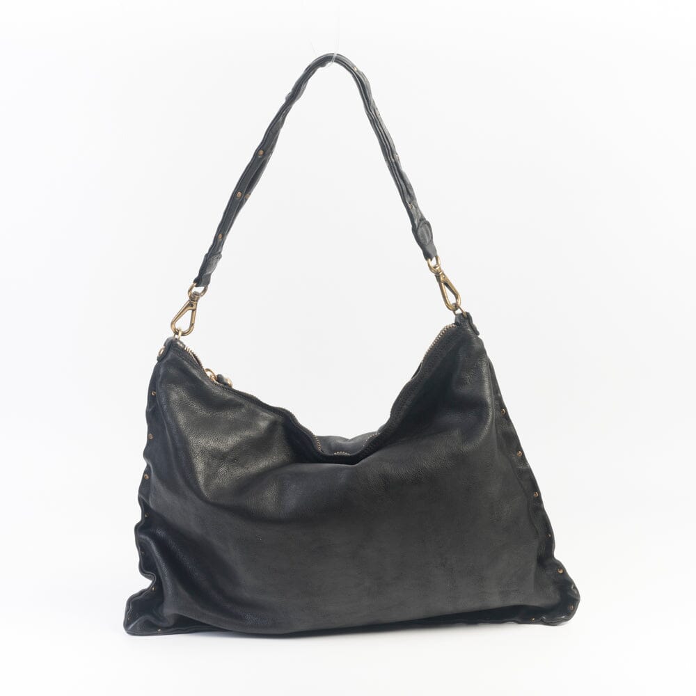 CAMPOMAGGI - Borsa a Spalla - Wanda - Nero Borse Campomaggi