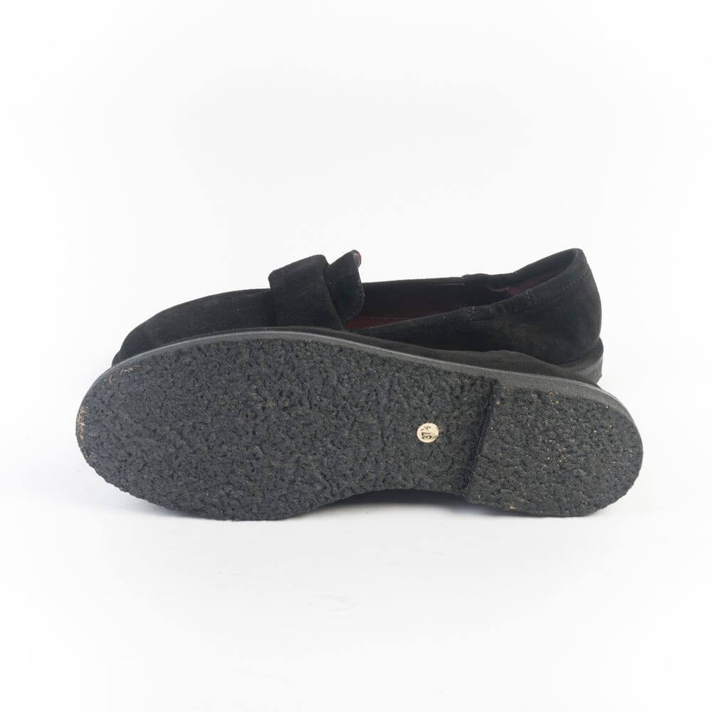 POMME D'OR - Mocassino - 1172 - Camoscio Nero Scarpe Donna POMME D' OR
