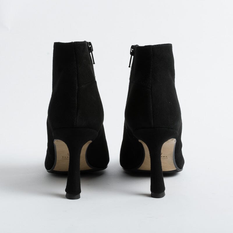 L' ARIANNA - Stivaletto - TR1672/RT - Camoscio Nero Scarpe Donna L'Arianna