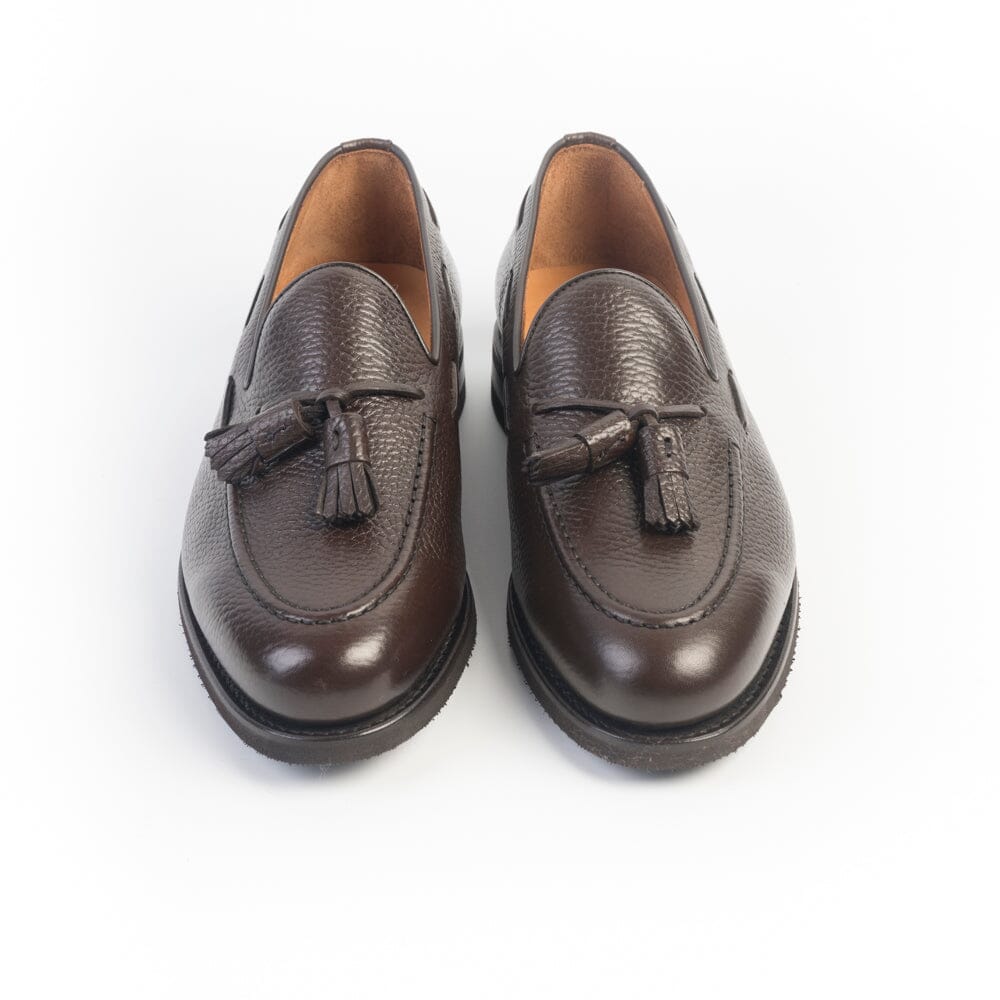 BERWICK 1707 - 5668 - Mocassino Nappine - Loan Testa di Moro pelle martellata Scarpe Uomo Berwick 1707