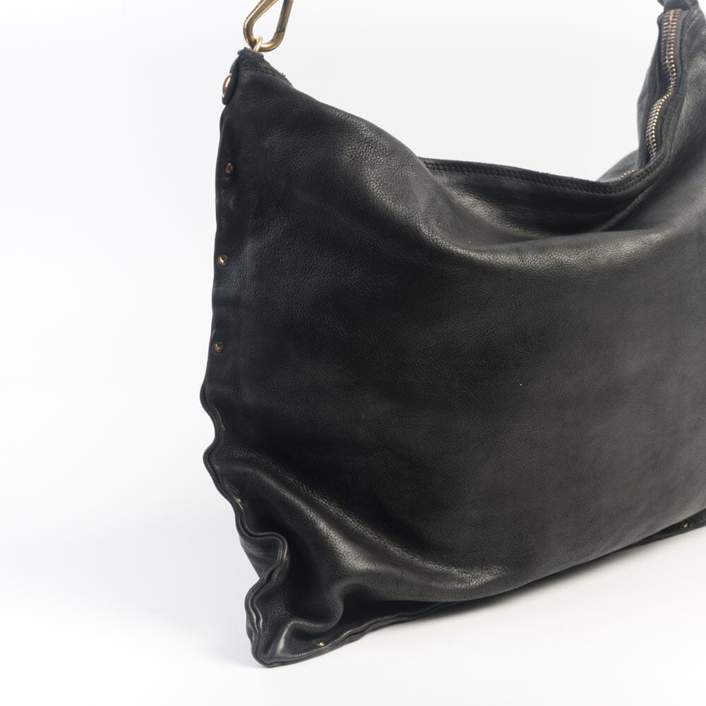 CAMPOMAGGI - Borsa a Spalla - Wanda - Nero Borse Campomaggi