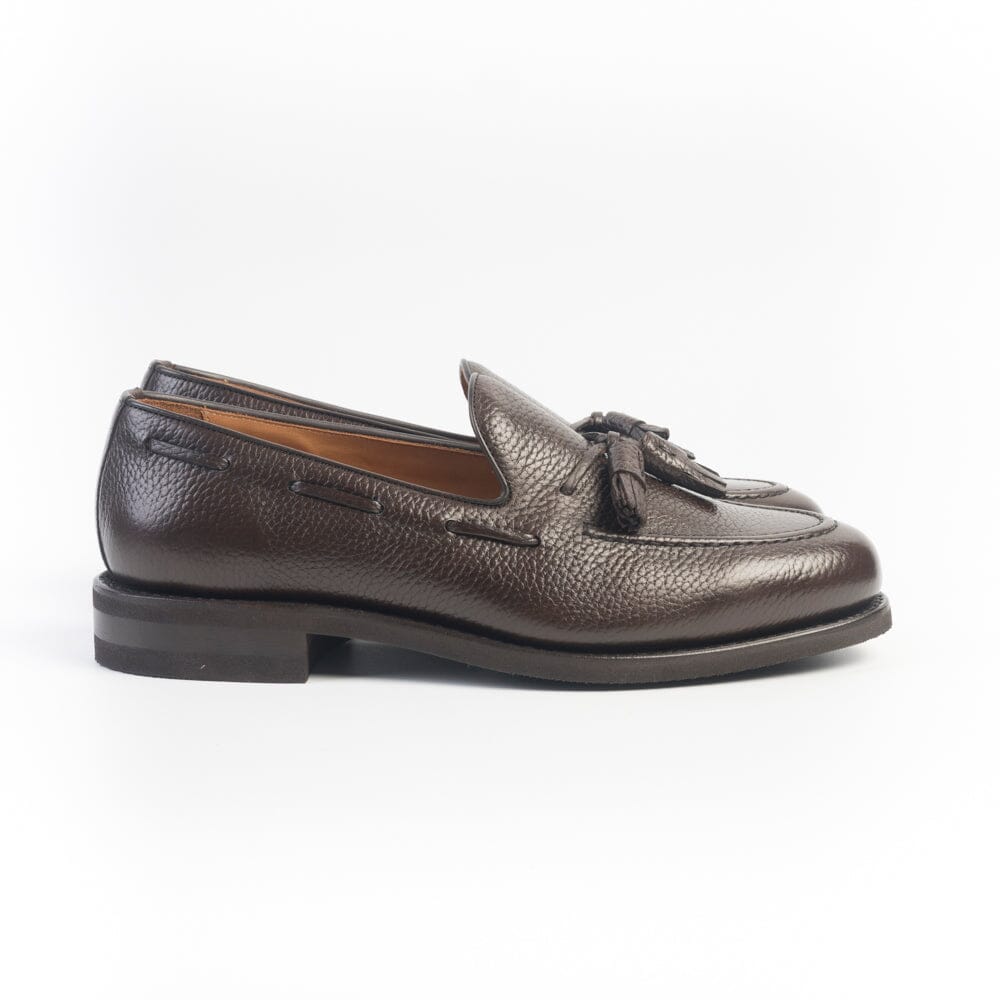 BERWICK 1707 - 5668 - Mocassino Nappine - Loan Testa di Moro pelle martellata Scarpe Uomo Berwick 1707