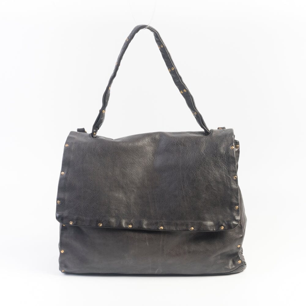 CAMPOMAGGI - Borsa a Tracolla - Zelda - Grigio Antracite Borse Campomaggi