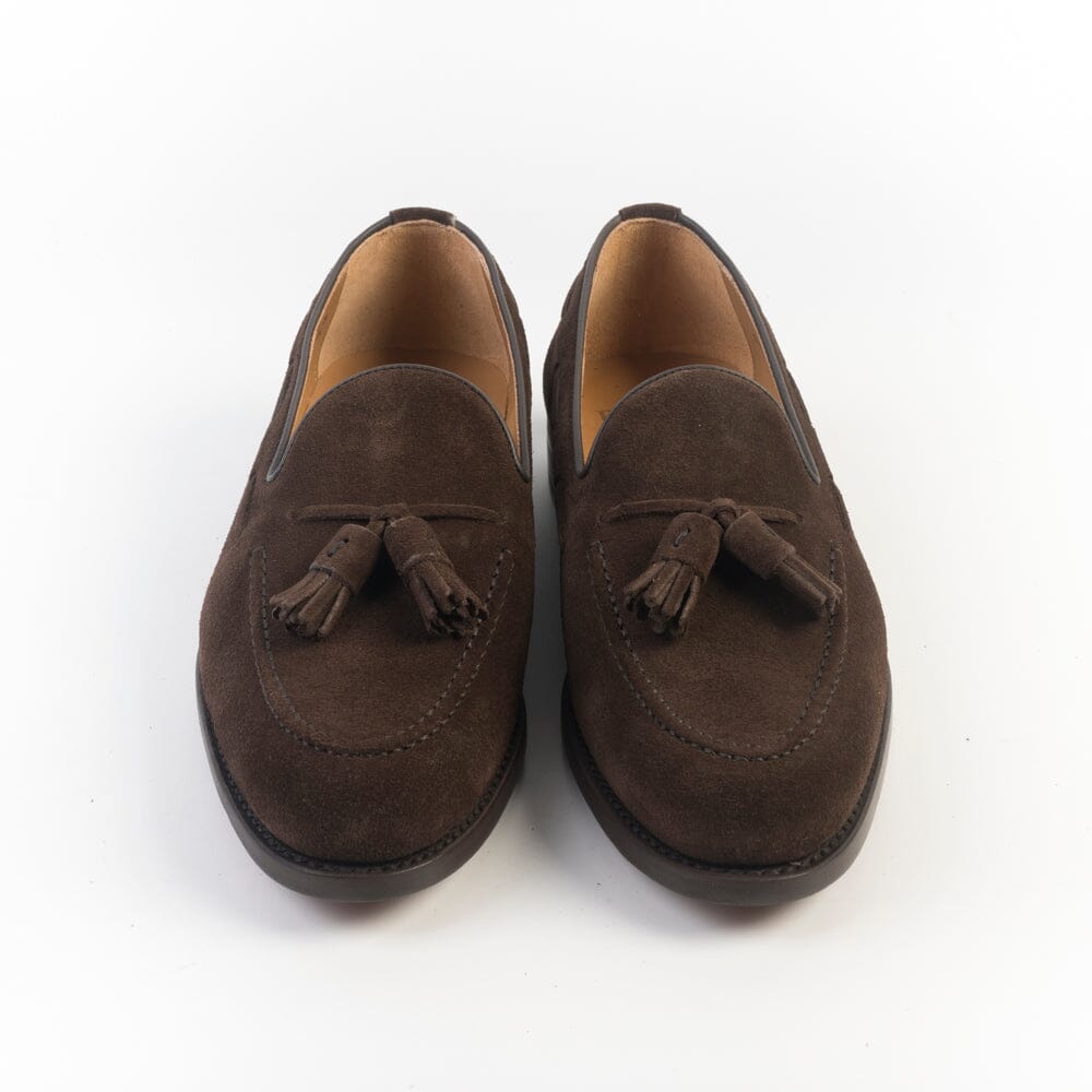 BERWICK 1707 - 8491 - Mocassino Nappine Fondo Cuoio - Camoscio Repello 173 Sfoderato Scarpe Uomo Berwick 1707