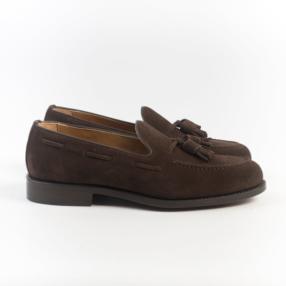 BERWICK 1707 - 8491 - Mocassino Nappine Fondo Cuoio - Camoscio Repello 173 Sfoderato Scarpe Uomo Berwick 1707