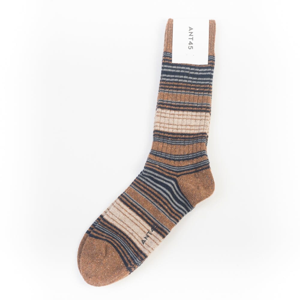 ANT 45 - Calzino Lissa - B41 Marrone Accessori Uomo ANT 45