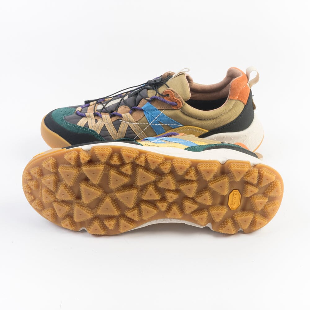 FLOWER MOUNTAIN - Sneakers IWANO 4D39 B - Marrone Scarpe Uomo FLOWER MOUNTAIN