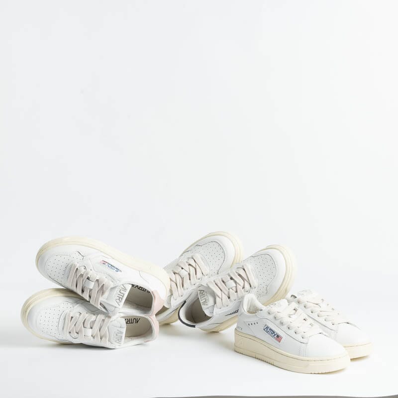 AUTRY -Sneakers KDLK LL15 - LOW KID - LEATH/LEAT - Bianco Scarpe Donna AUTRY - Collezione donna